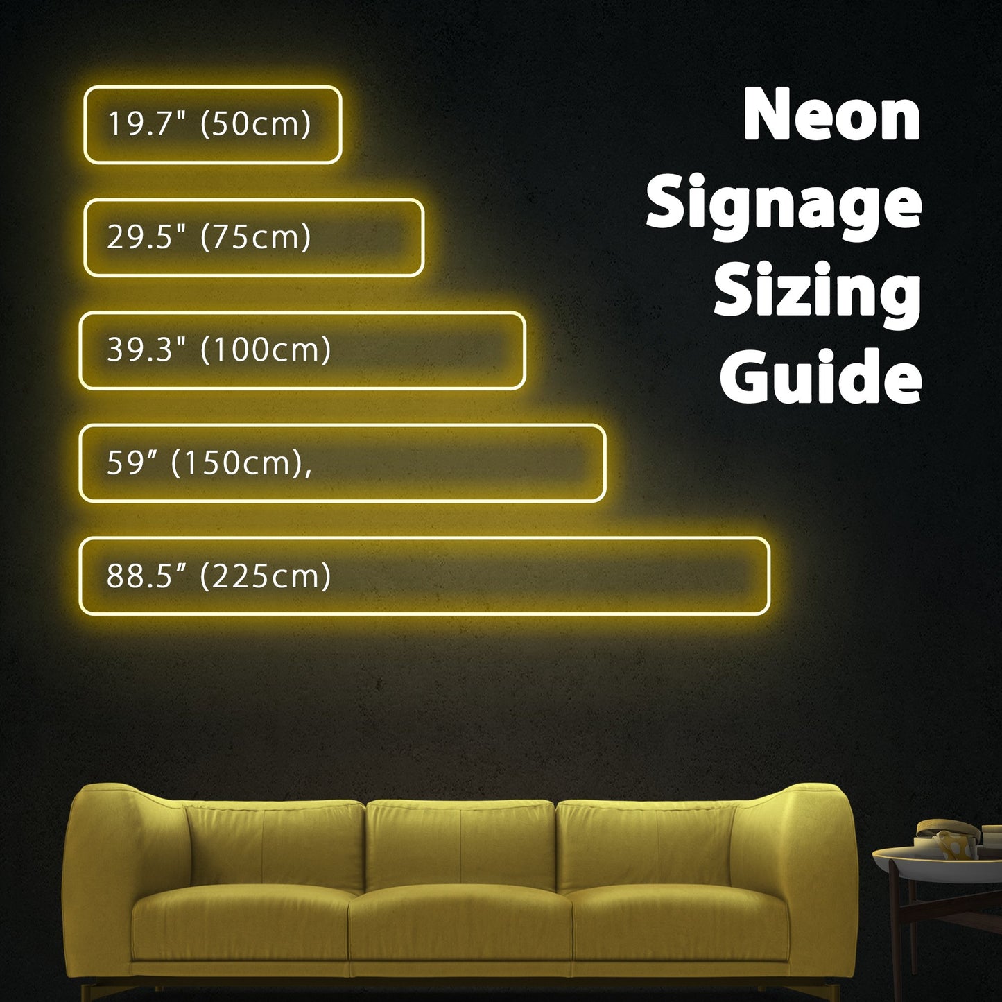 Just Married Neon Sign