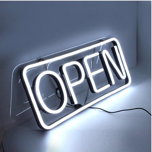 Open Sign  Neon Dual Color