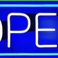 Open Sign  Neon Dual Color