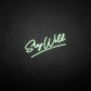 Stay wild neon sign
