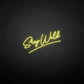 Stay wild neon sign
