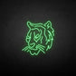 Tiger head neon sign