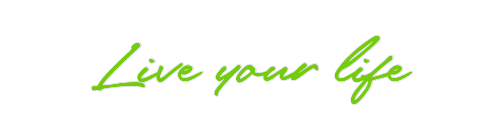 Product Order Live your life