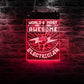 World's Most Awesome Electrician LED Acrylic Display Neon Sign